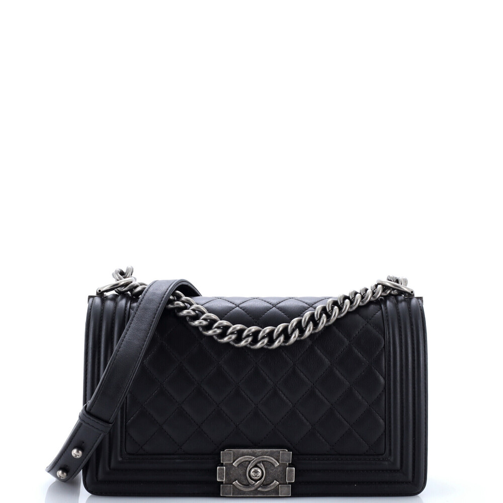 Chanel Old Medium Boy Flap Bag